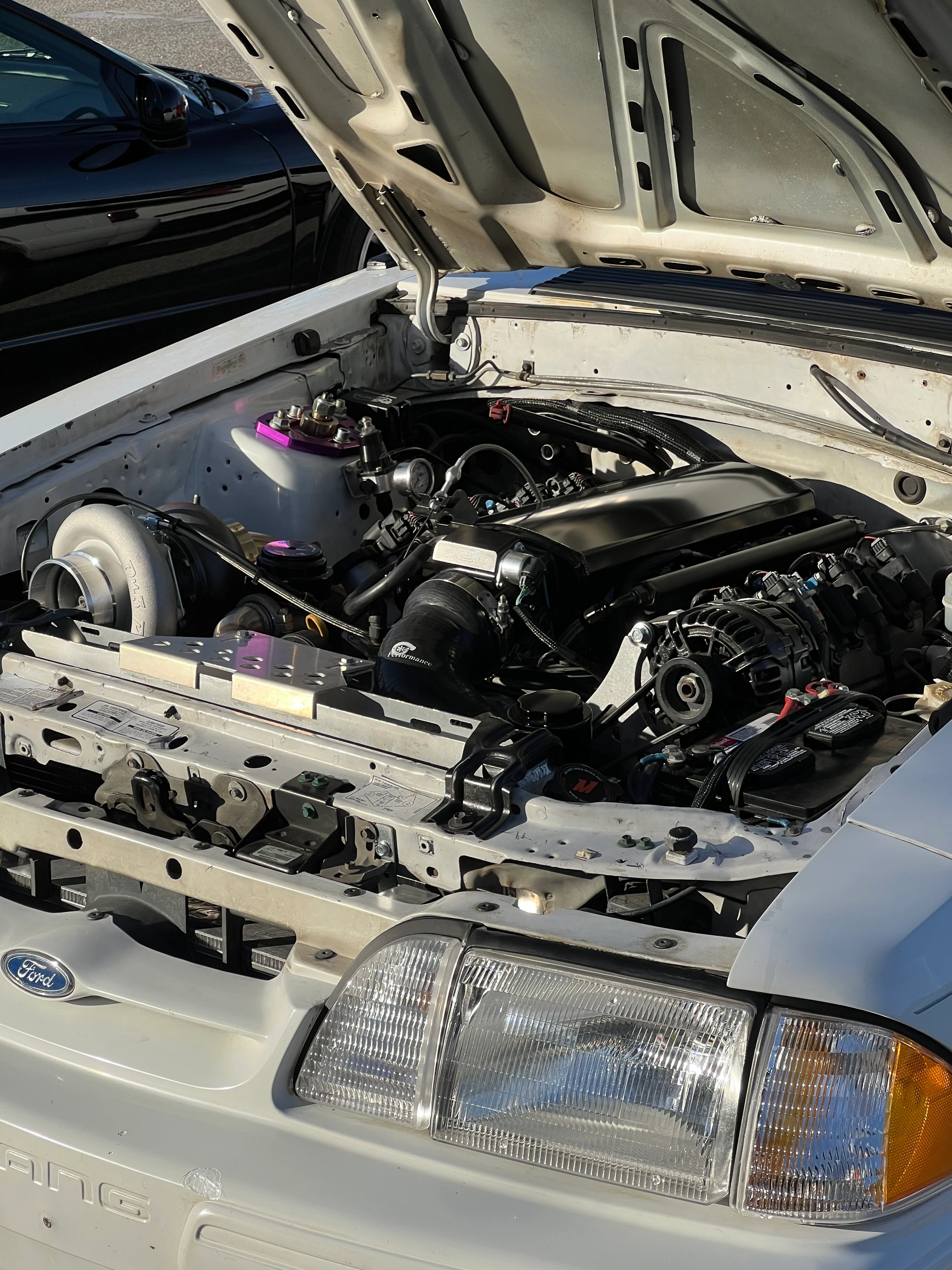 (1979 - 1993) Mustang LSX Swapped Foxbody Single Turbo System - Image 8