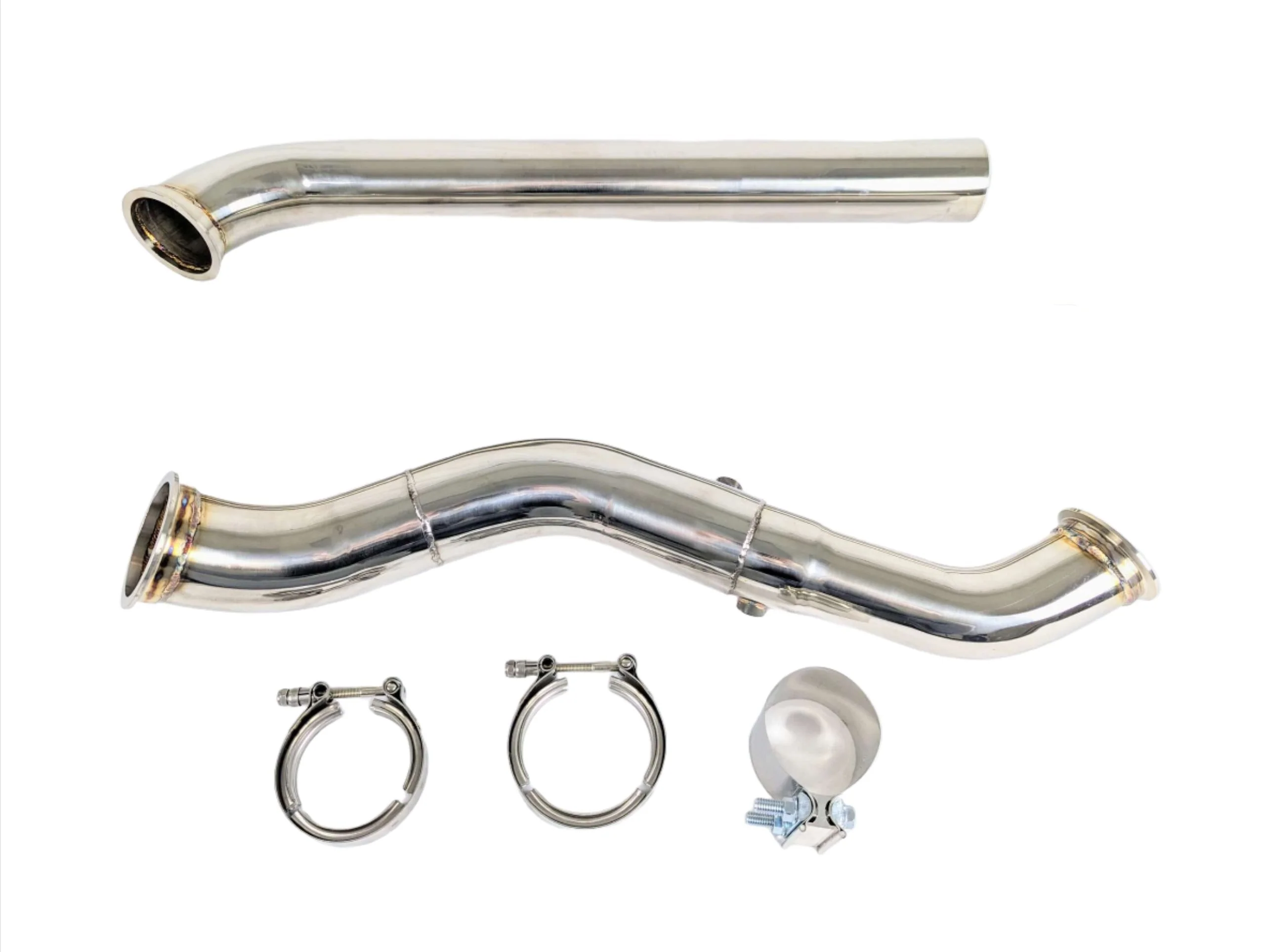 (1999 - 2018) Chevy & GMC Silverado / Sierra 1500 / 2500 **Downpipe Kit Only** - Image 3
