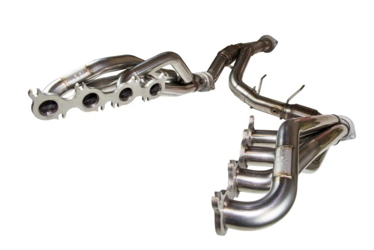 (2011-2014) 1-3/4" Stainless Headers and GREEN Catted X-pipe, F-150 5.0L