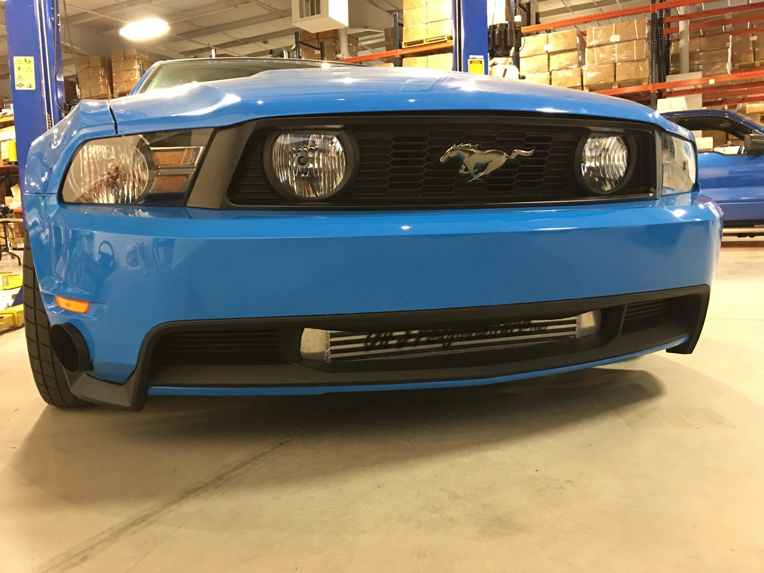 (2011-2014) Mustang GT / EB Front Aluminum Bumper Support & Integrated Intercooler Mount - Image 3