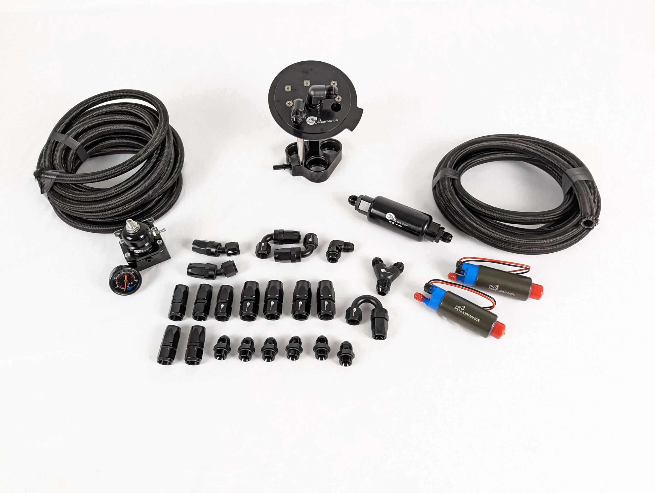 (2011-2014) On 3 Performance Complete Mustang GT 5.0 4v Coyote Fuel System - Image 2