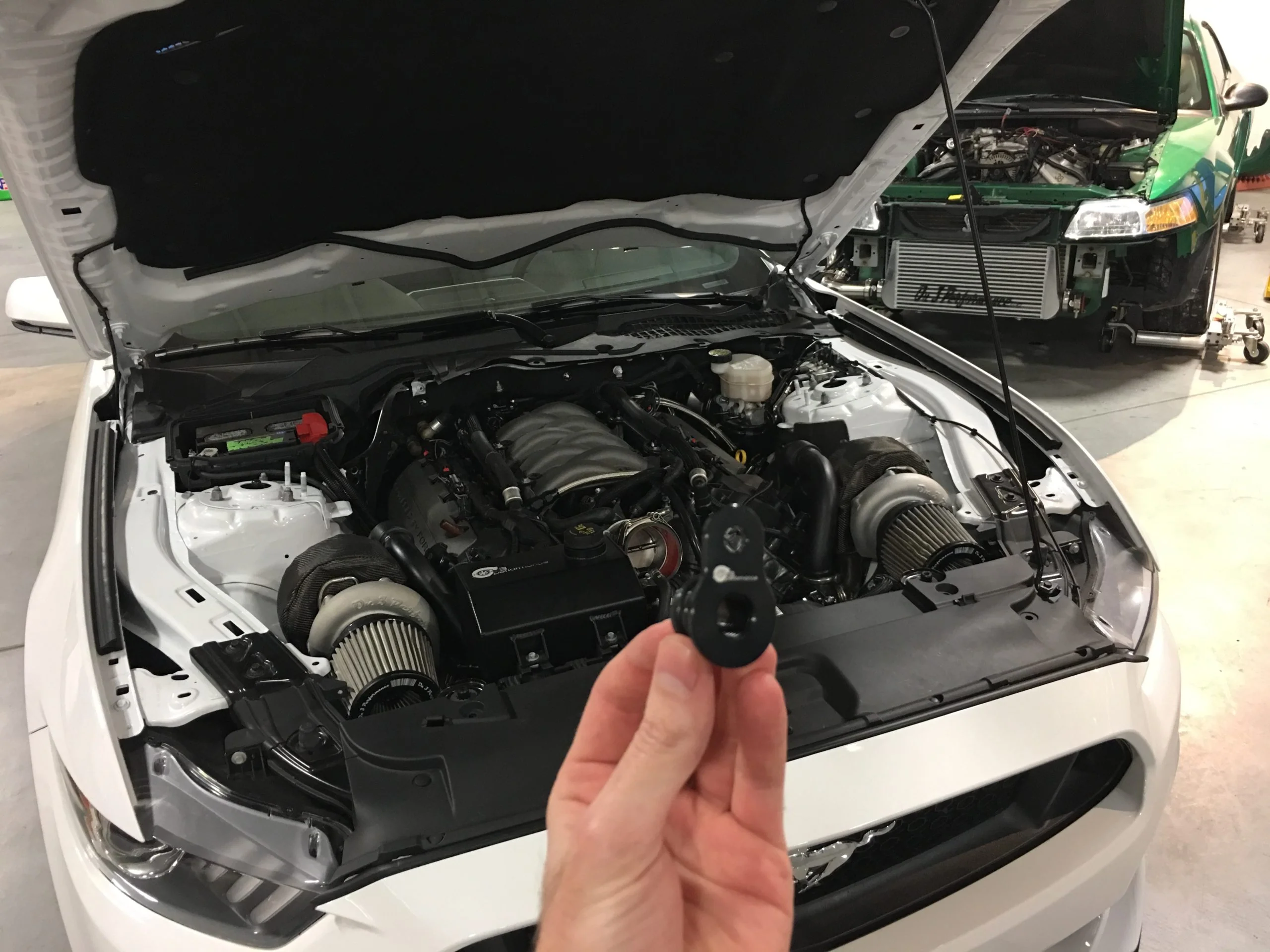 (2011-2017) Coyote 5.0 Intake Manifold Vacuum / Boost Tap Billet Fitting - Mustang or Truck - Image 4