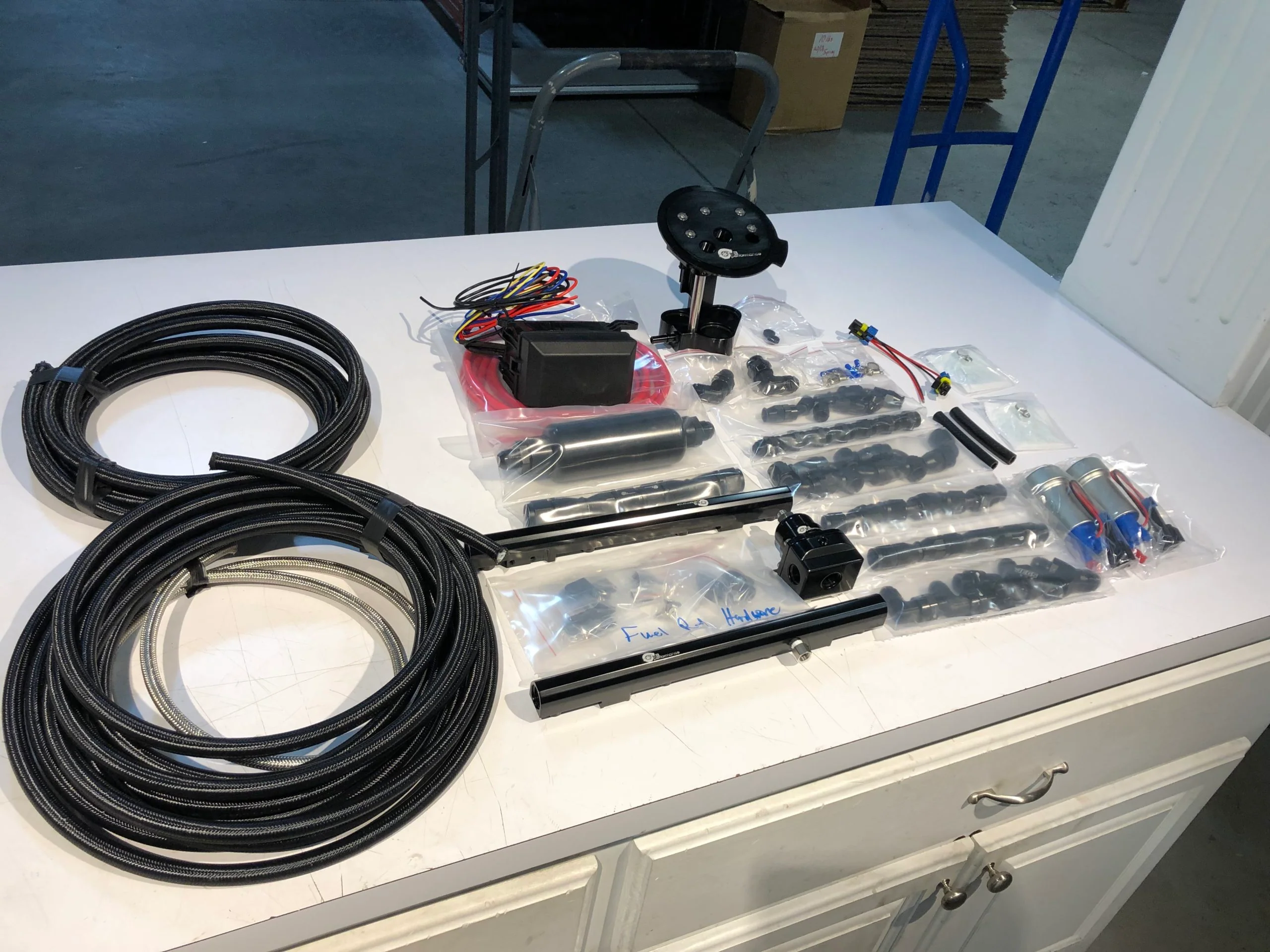 (2018-2023) On 3 Performance Complete Mustang GT 5.0 4v Coyote Fuel System Dual Fuel Pressure Regulator Setup - Image 6