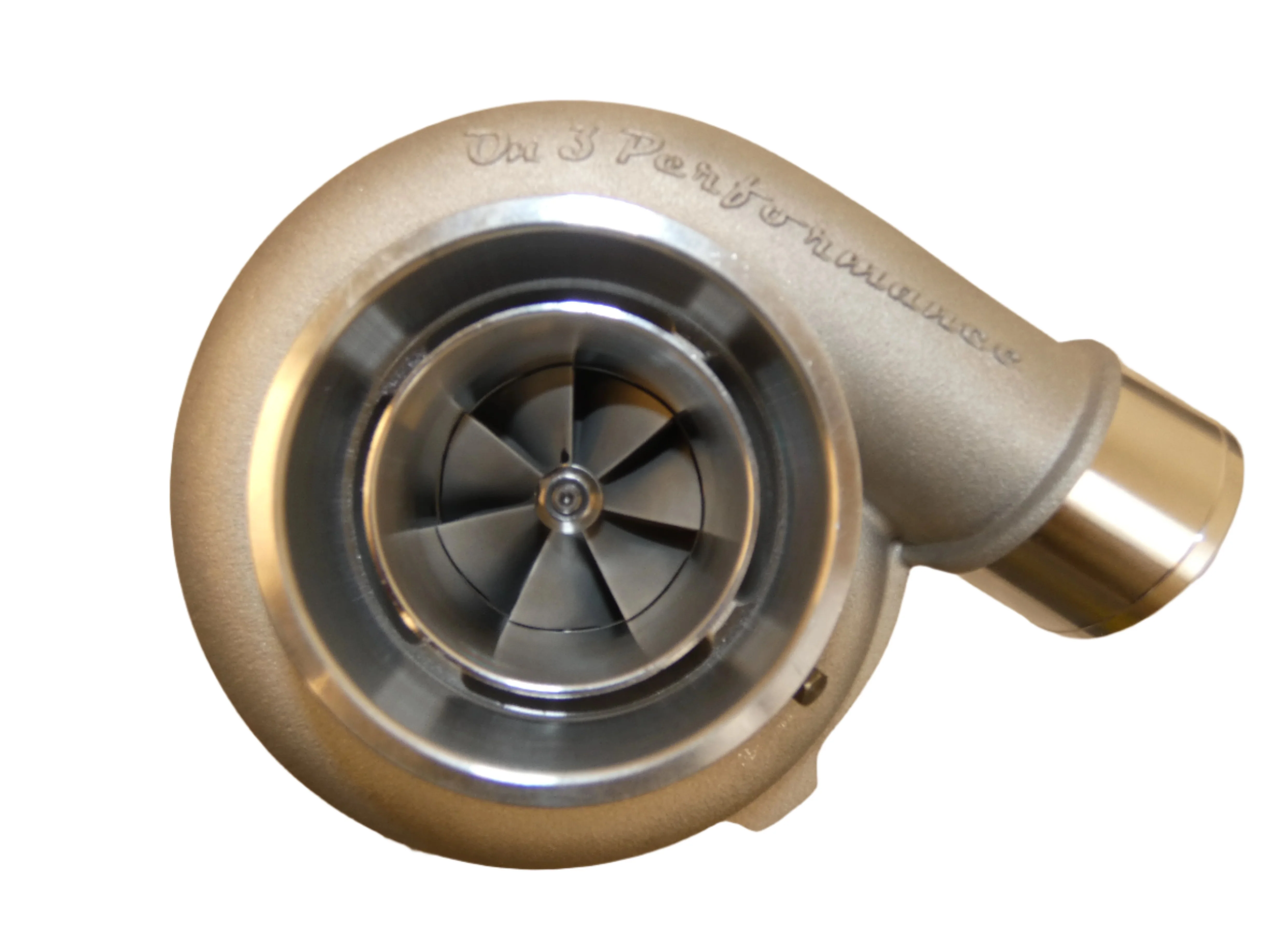 5555 GT30 Journal Bearing Cast Wheel T3 Turbocharger GT3072 - Image 7