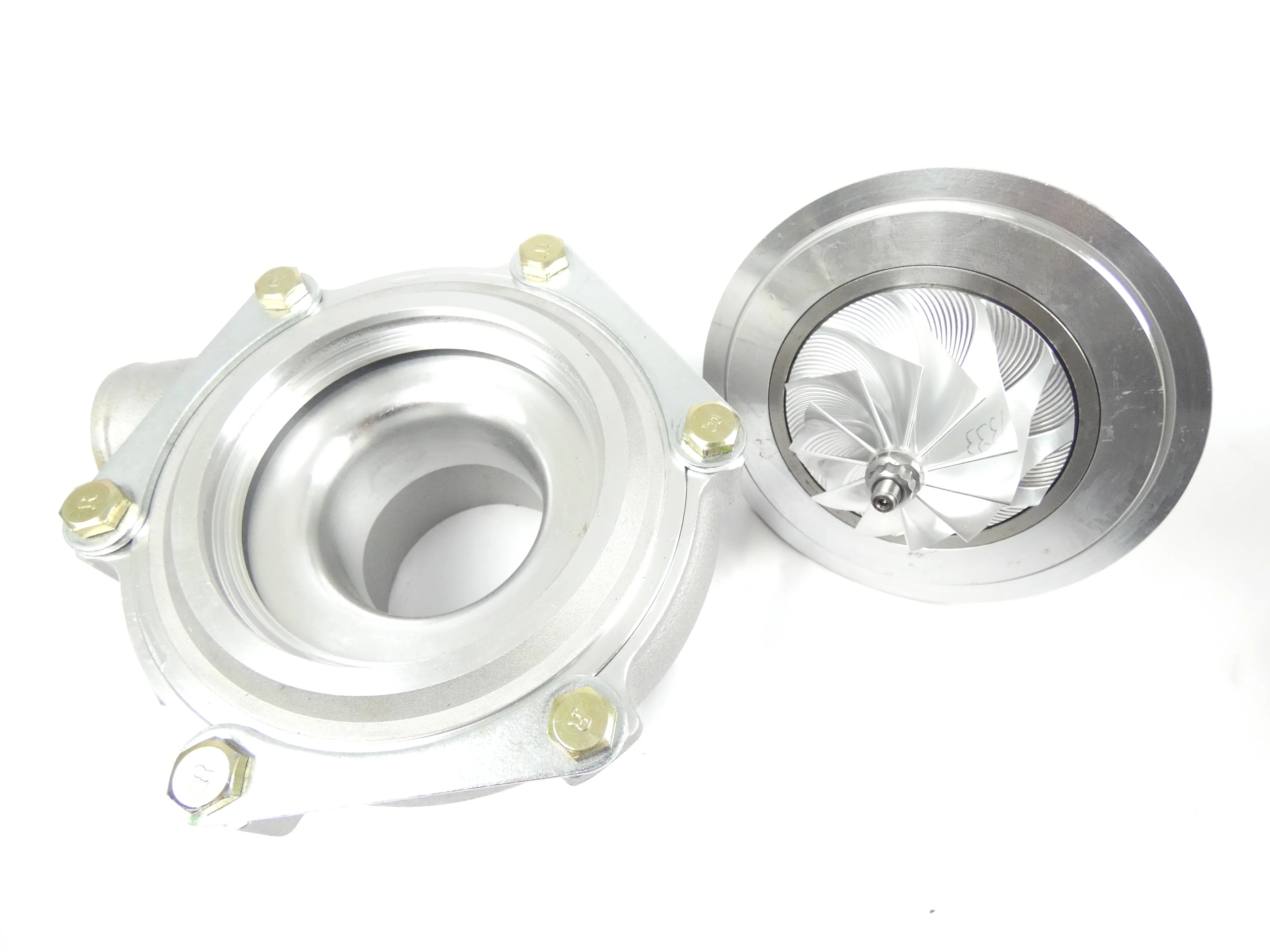 5555 GTX30 Billet Wheel T3 Turbocharger GTX3072- Ceramic Ball Bearing - Image 2