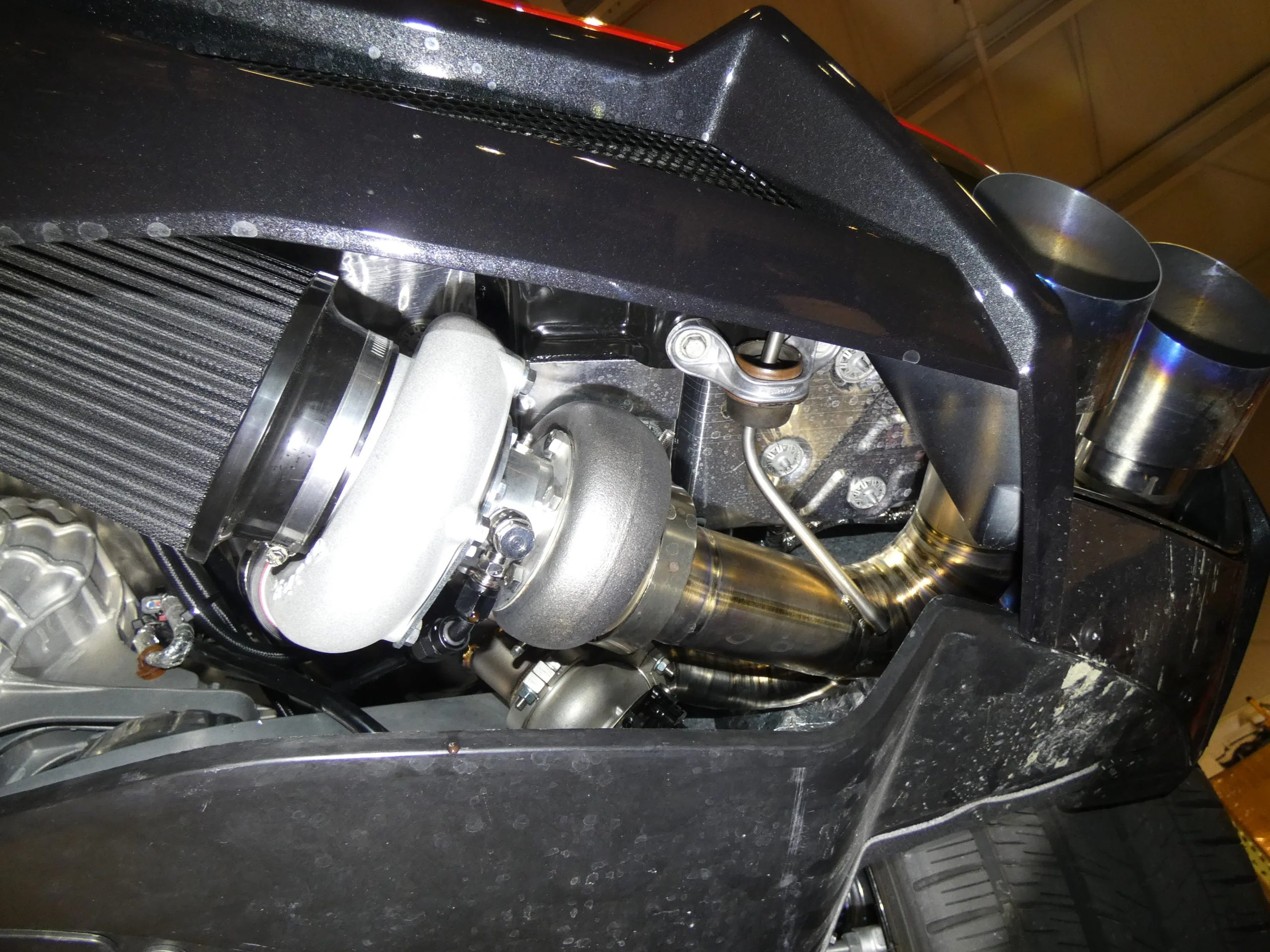 6763 GTXx35 *Oil-Less* T4 Turbocharger -Billet Wheel / Dual Ceramic Ball Bearing - Image 6
