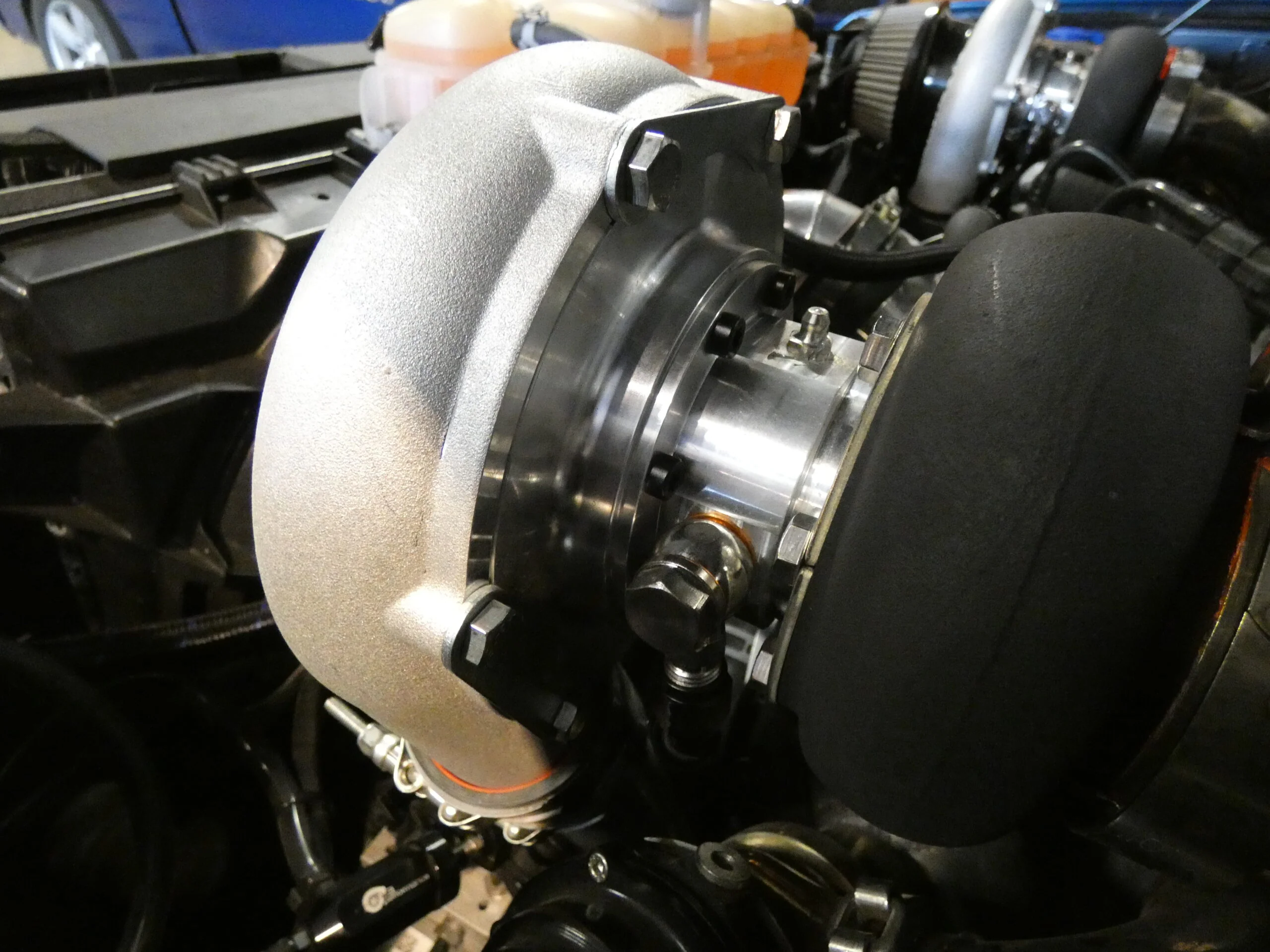 6466x *Oil-Less* T4 Turbocharger -Billet Wheel / Dual Ceramic Ball Bearing - Image 4