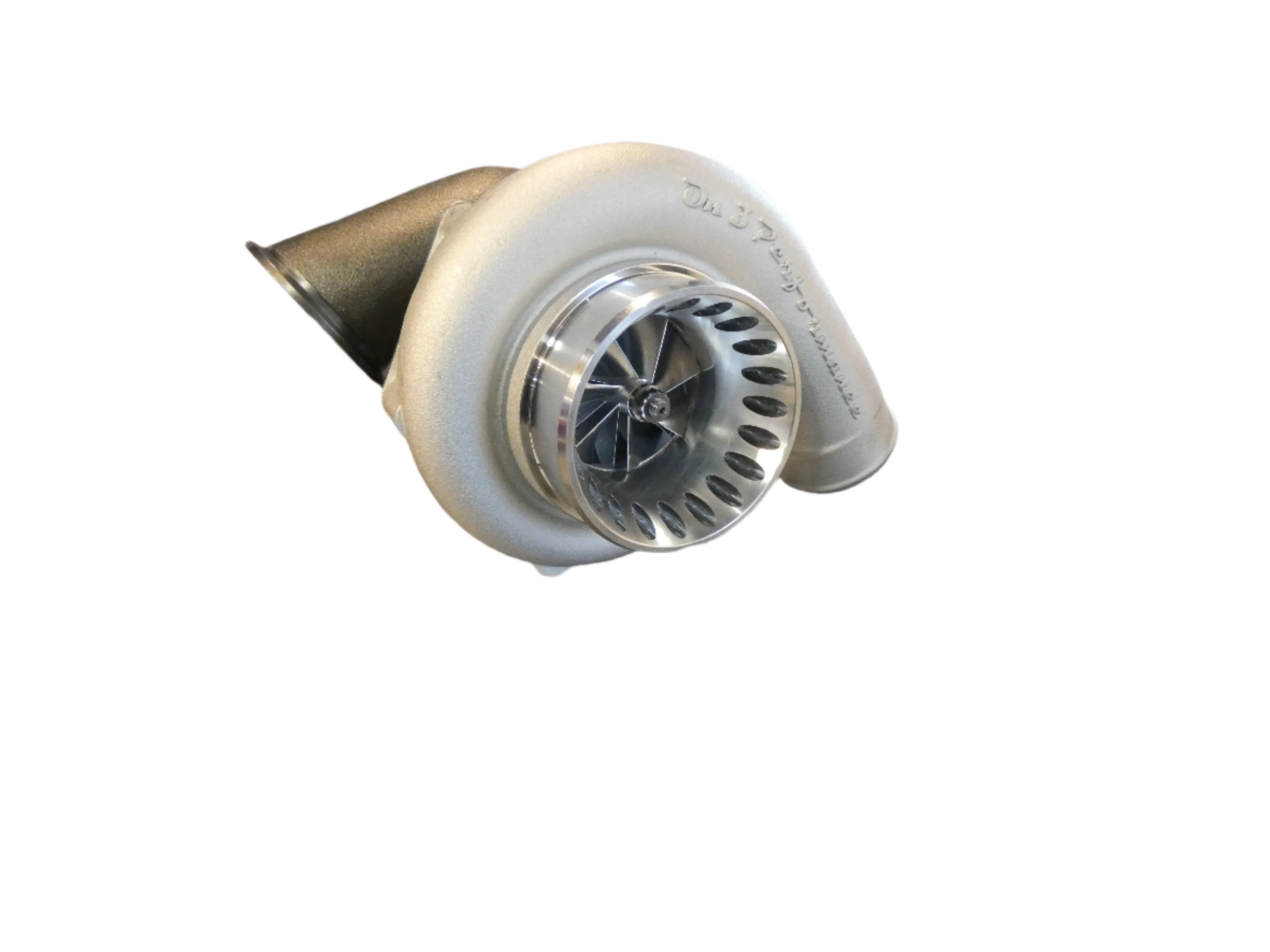 6870 Billet Wheel T4 V-Band Turbocharger -Dual Ceramic Ball Bearing - Image 4