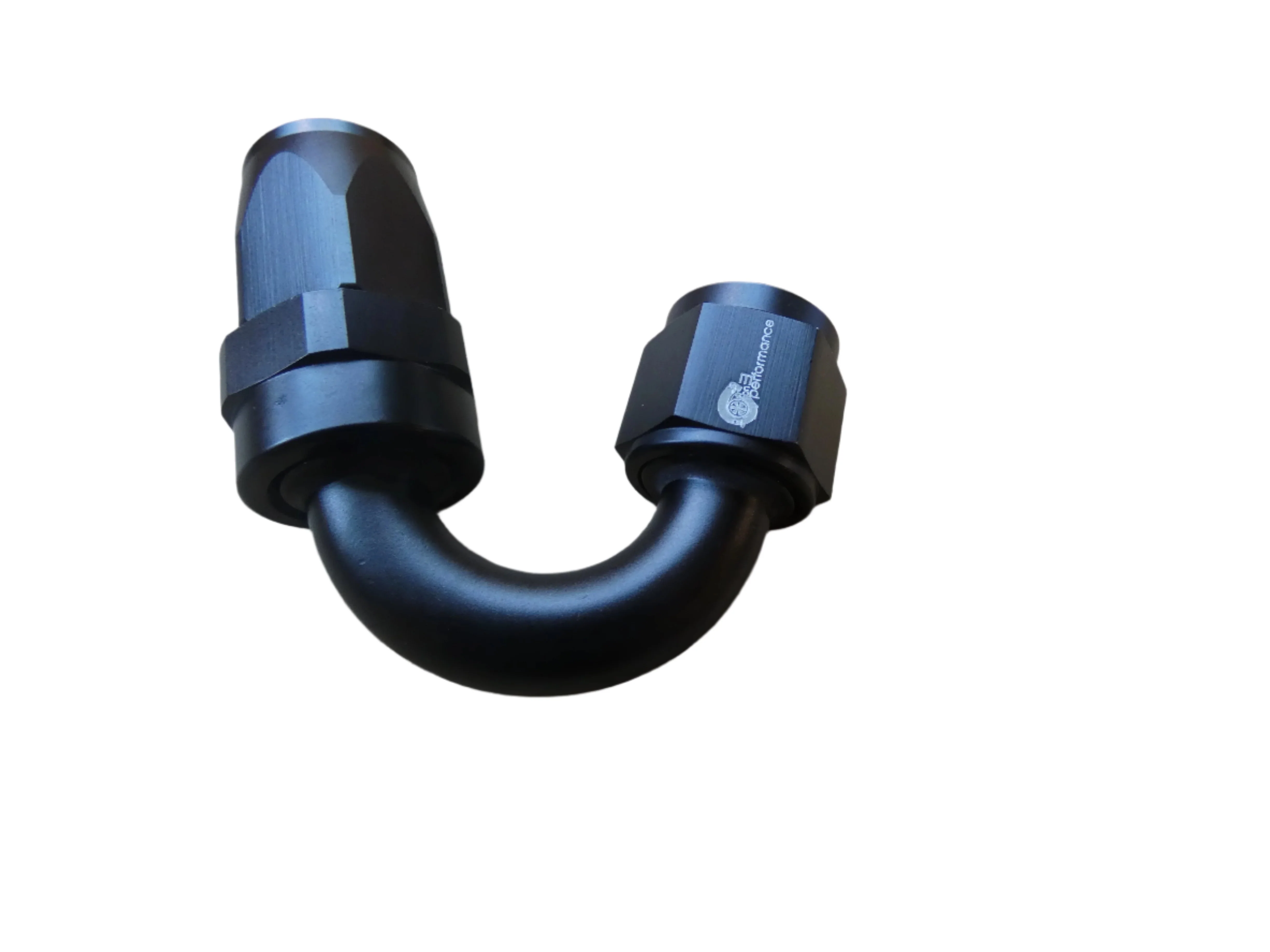8an 150° Hose End- Black - Image 2