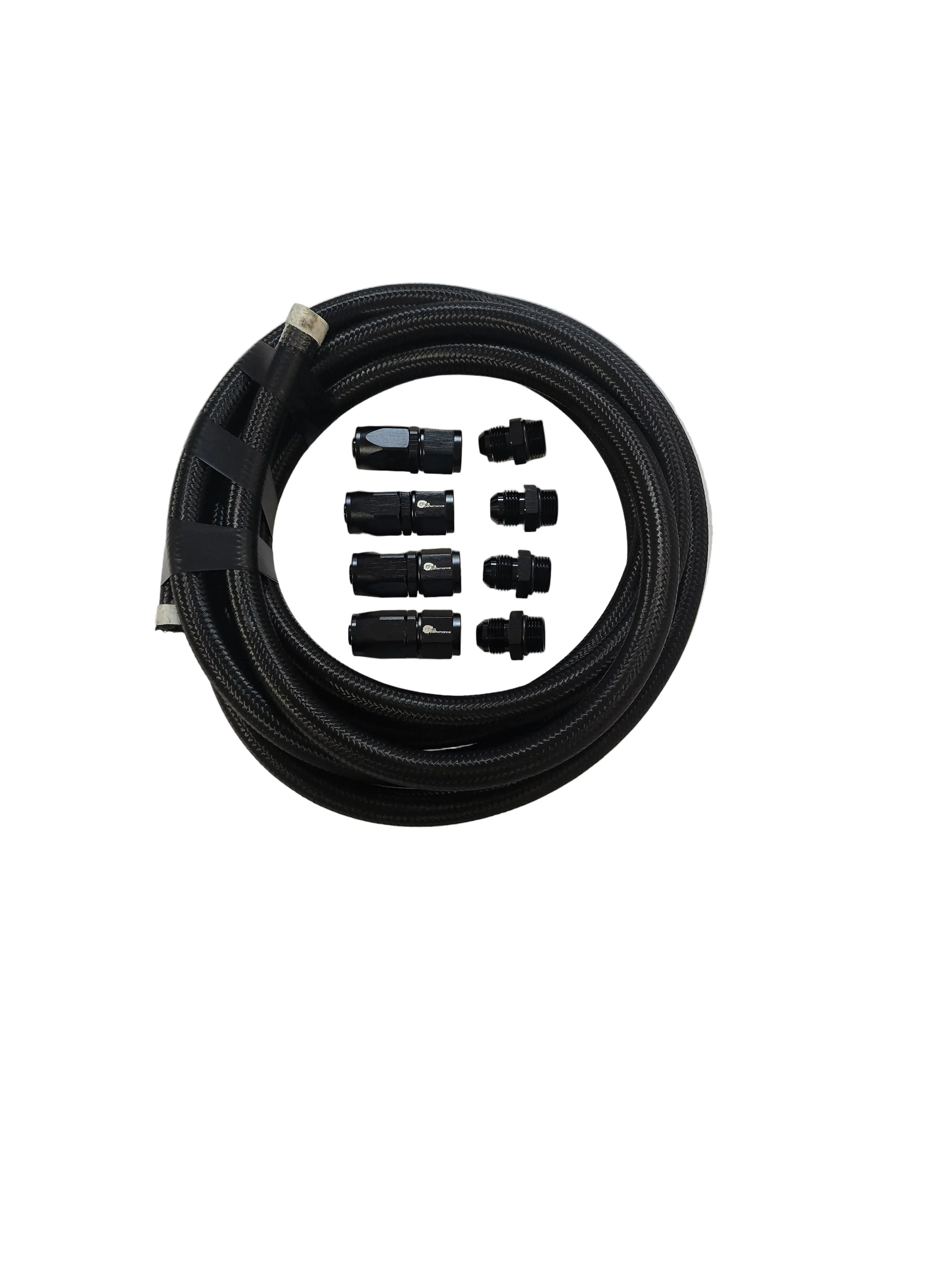 AN Fitting Upgrade Kit for Oil Filter Relocation Kit - 5.0 / 4.6 2v / 3v / 4v Only - Image 2