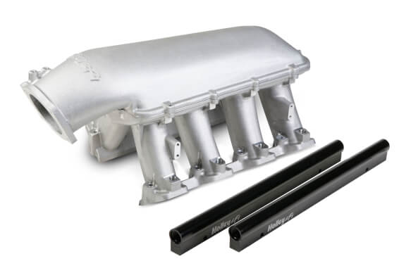 HOLLEY LS HI-RAM EFI MANIFOLD GM LS1/LS2/LS6 *RAW/ BLACK AVAILABLE* - Image 3