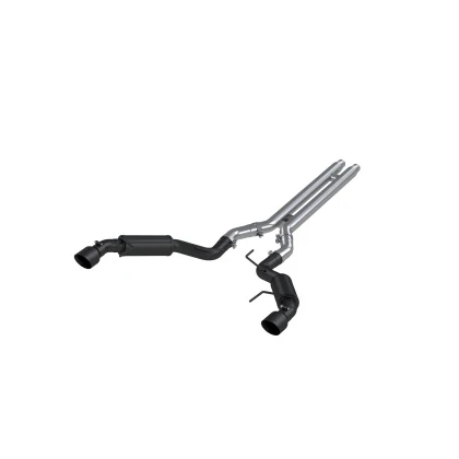 MBRP Race Series Cat Back Exhaust Black Tips (2015-2017 Mustang GT / 2024 Mustang GT Coupe) - Image 2