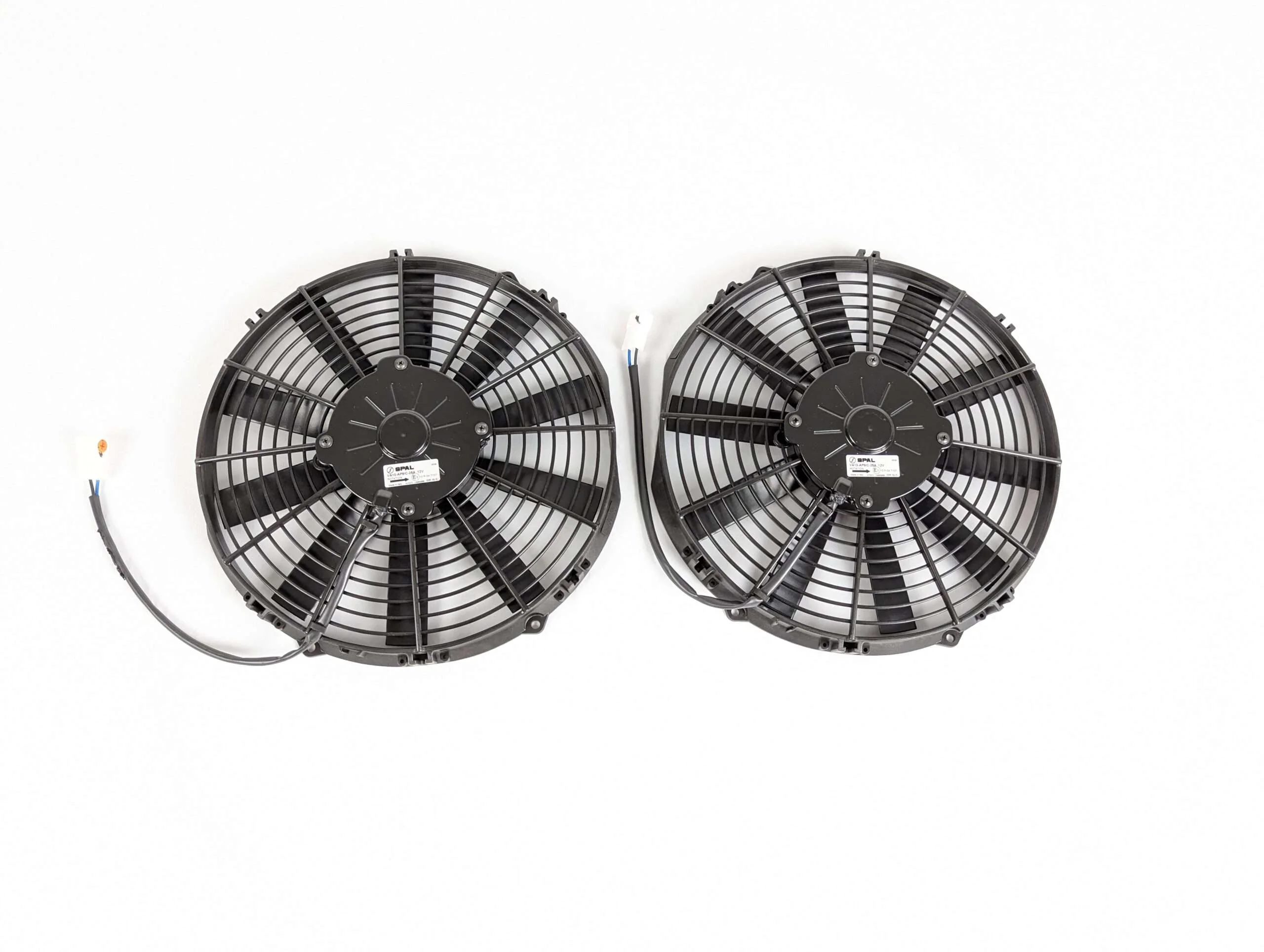 (2011-2014) Mustang GT 5.0 Coyote Dual Aluminum Thin Profile Dual 12" Electric Fan Kit - Image 2