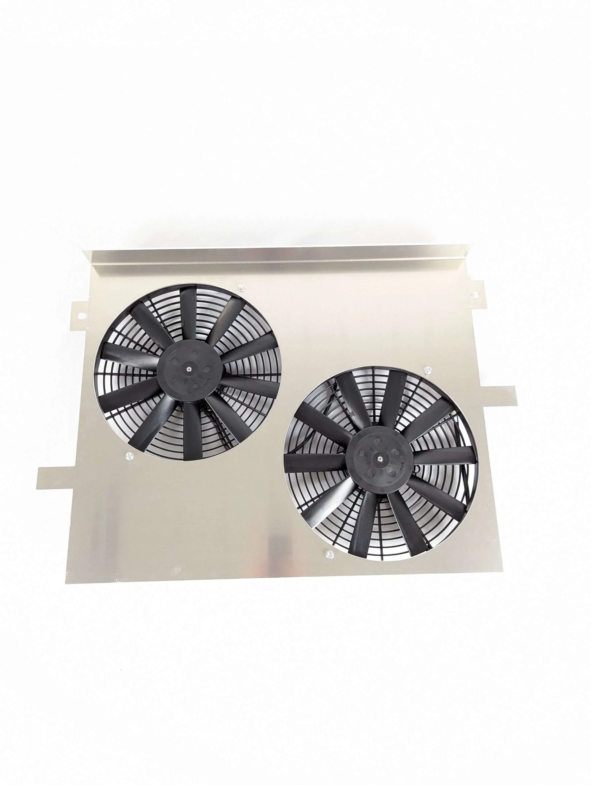 (2011-2014) Mustang GT 5.0 Coyote Dual Aluminum Thin Profile Dual 12" Electric Fan Kit - Image 4