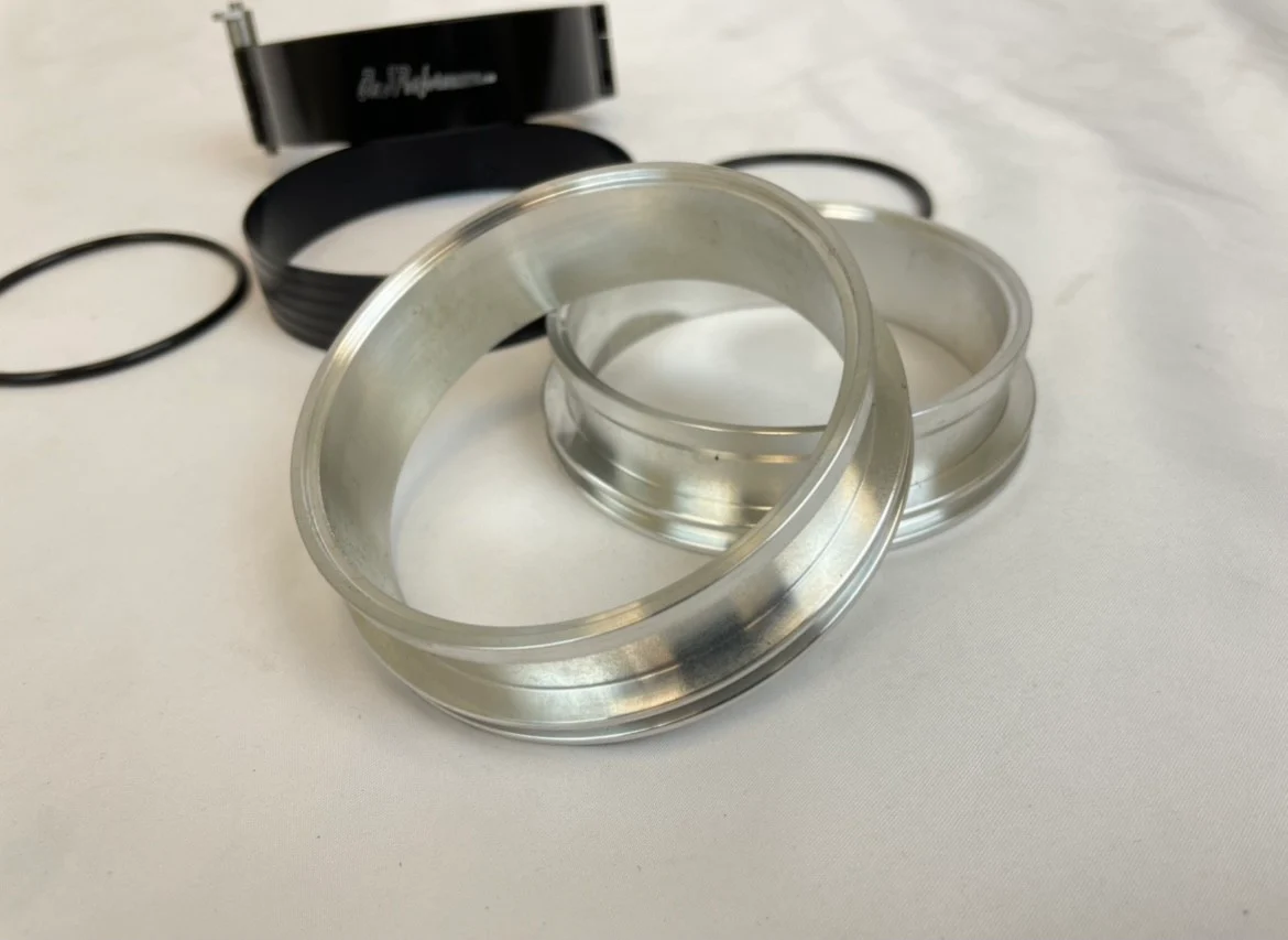 On 3 Performance 3.5" Aluminum Quick Connect Intercooler Clamp Set - Image 4