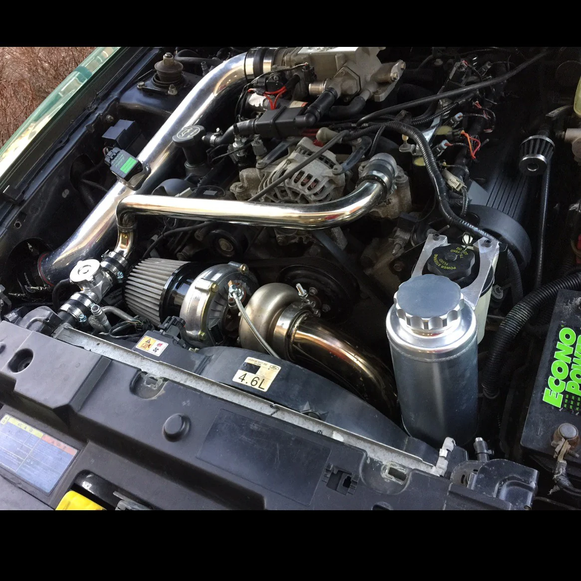 On 3 Performance 4.6 2v Mustang Coolant Expansion Tank Delete Kit - Image 3