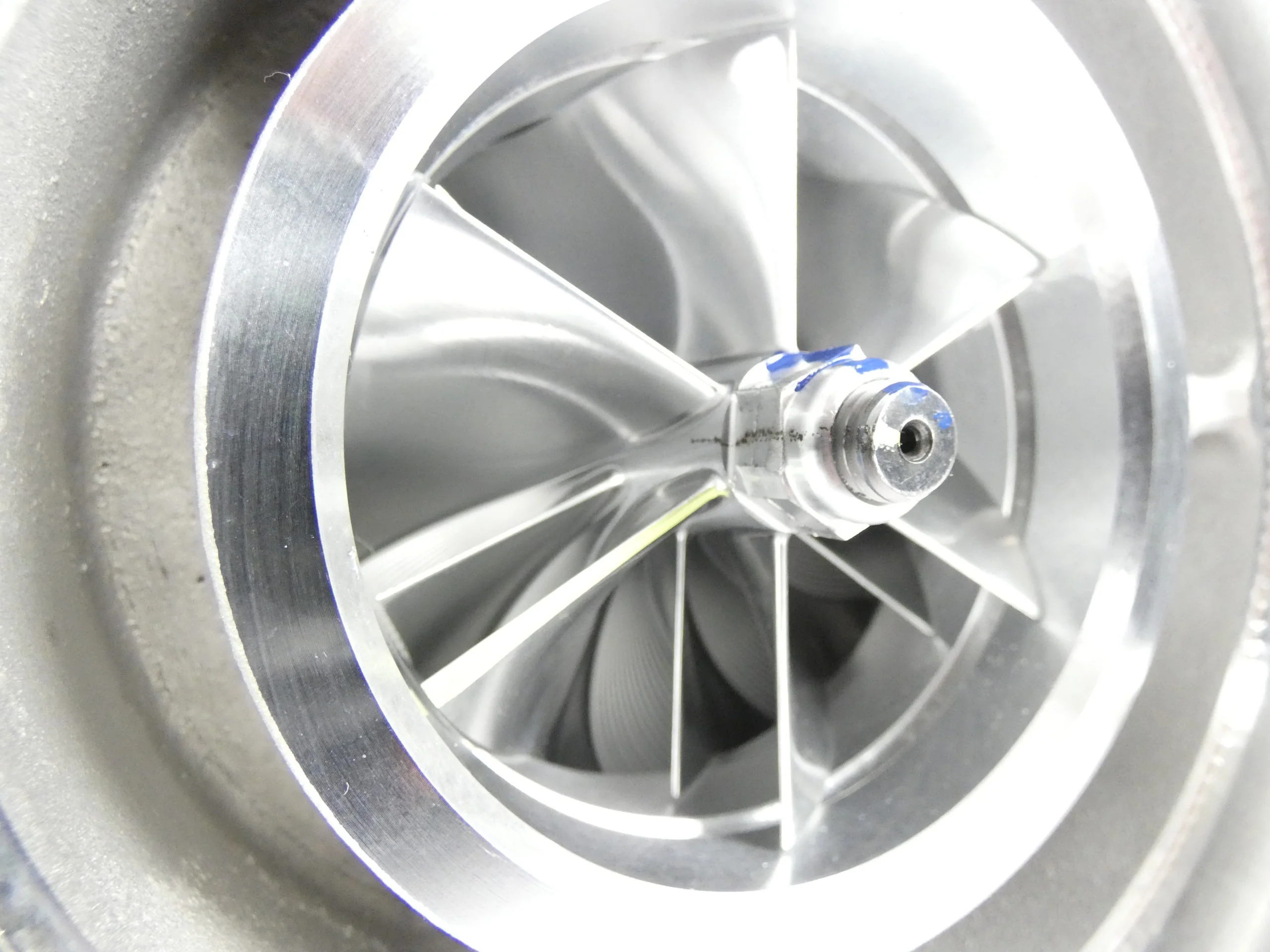 80mm CNC Billet Wheel Turbocharger T6 Pro-Mod V-band Exhaust Housing - Image 2
