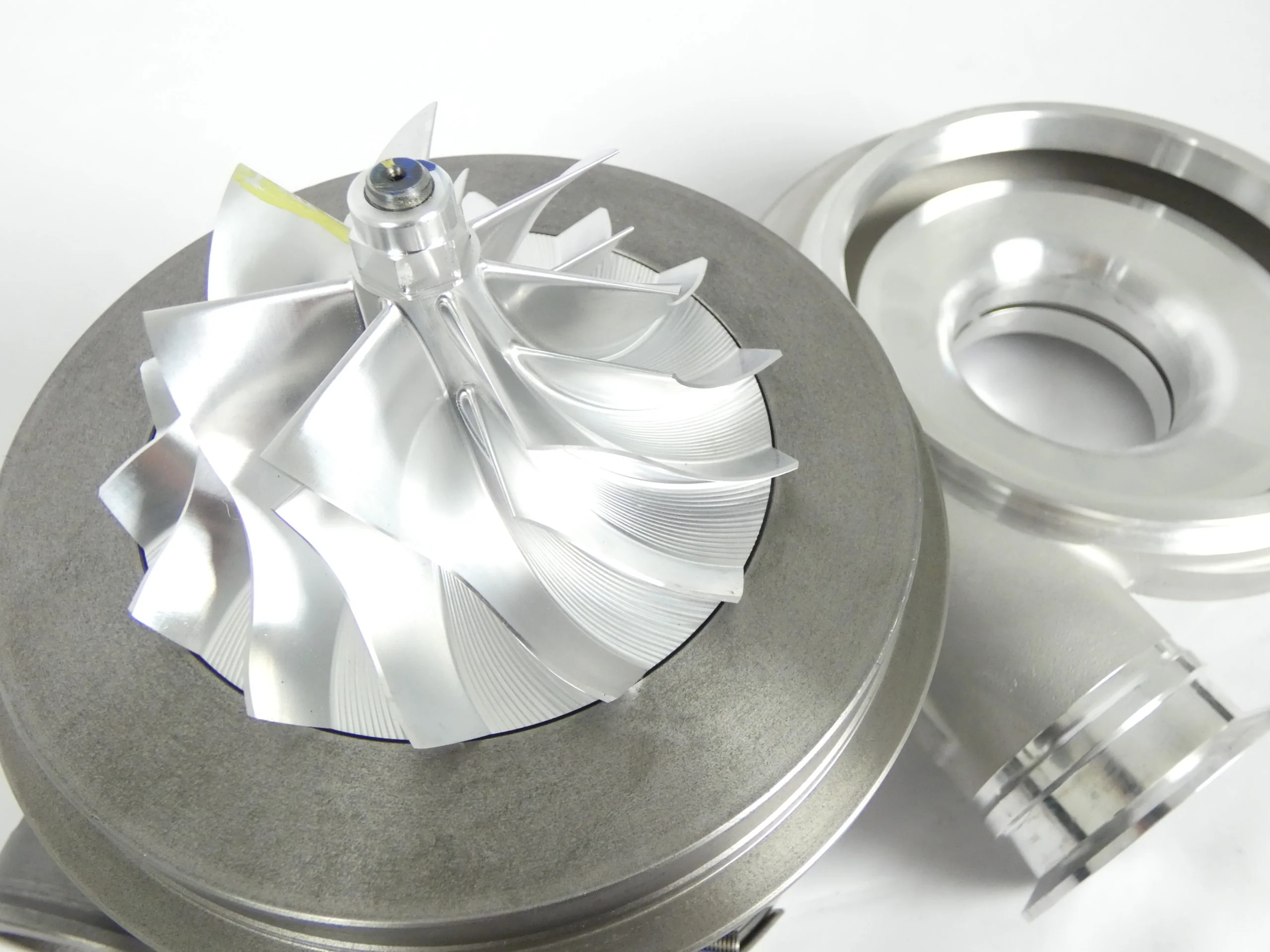 86mm CNC Billet Wheel Turbocharger T6 Pro-Mod V-band Exhaust Housing - Image 6