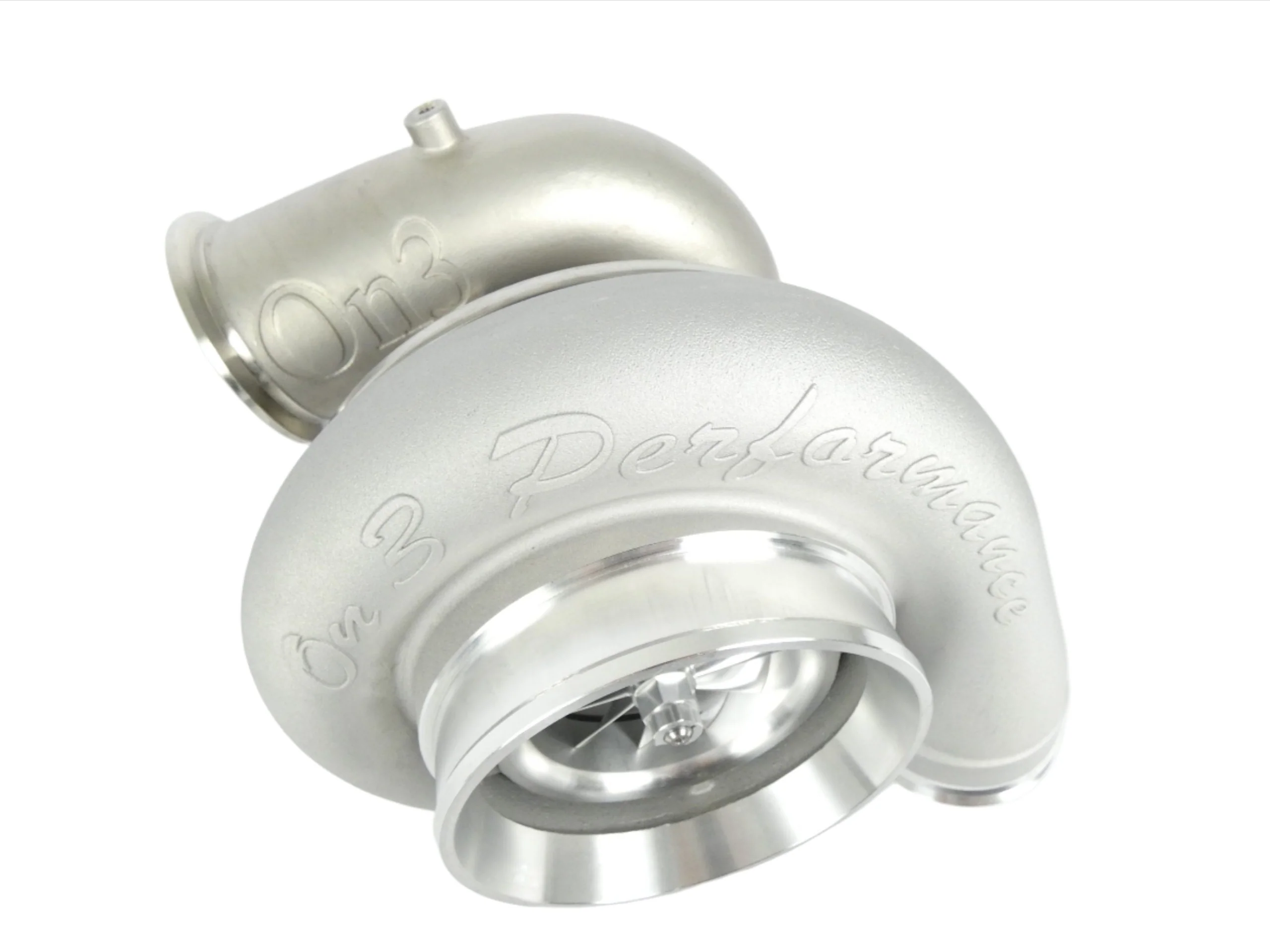 94mm CNC Billet Wheel Turbocharger T6 Stainless V-Band Exhaust Housing - Image 2