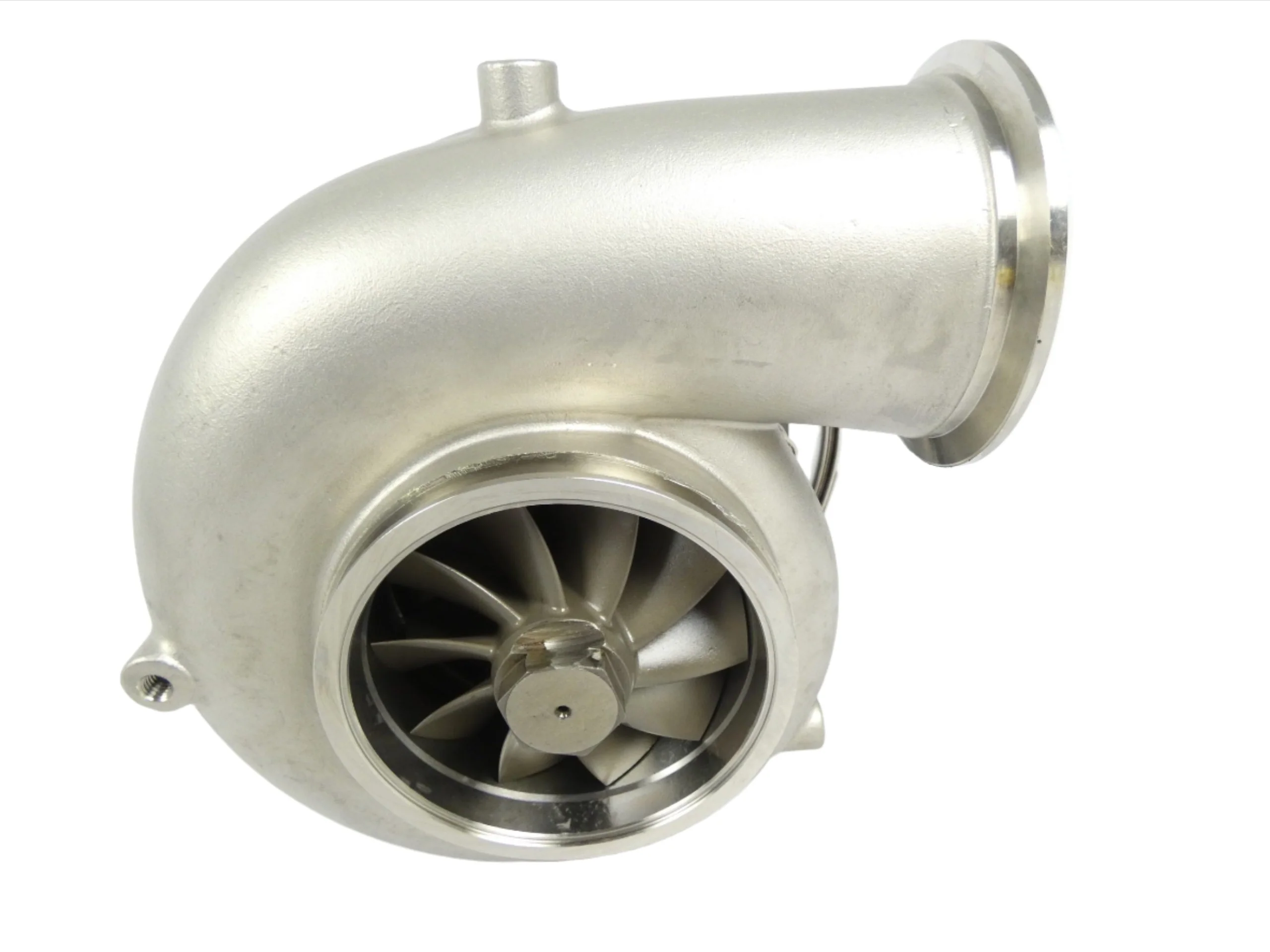 94mm CNC Billet Wheel Turbocharger T6 Stainless V-Band Exhaust Housing - Image 5