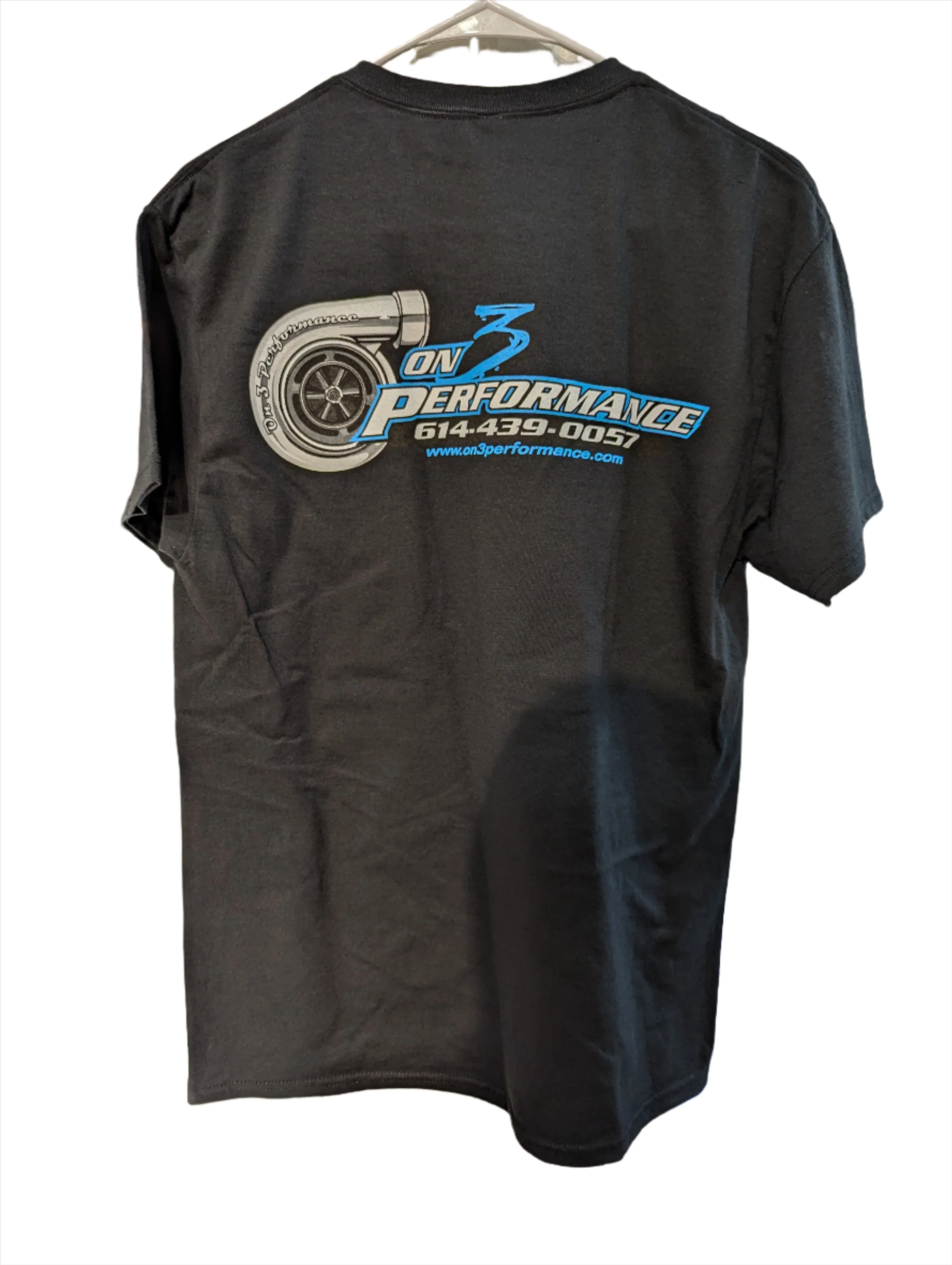 On 3 Performance Black Shop T-Shirt *Choose from 4 different logo colors* - Image 4