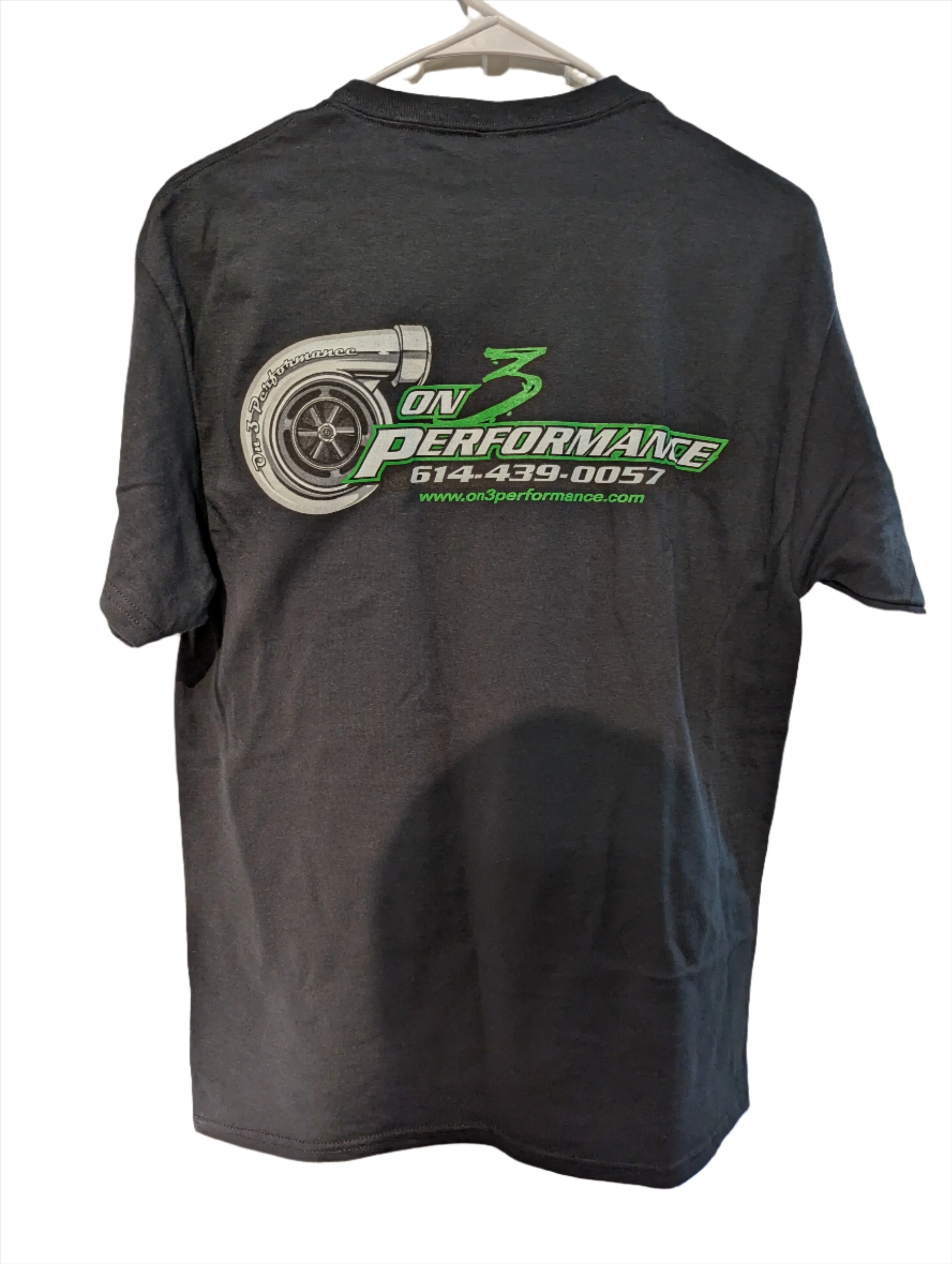 On 3 Performance Black Shop T-Shirt *Choose from 4 different logo colors* - Image 6