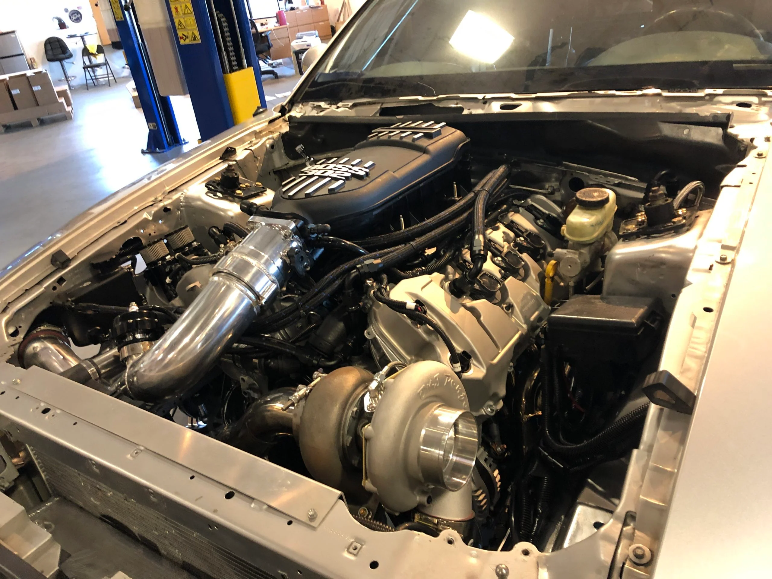 (1987-2004) Mustang Coyote Swap Complete Turbo System- T4 Version - Image 2