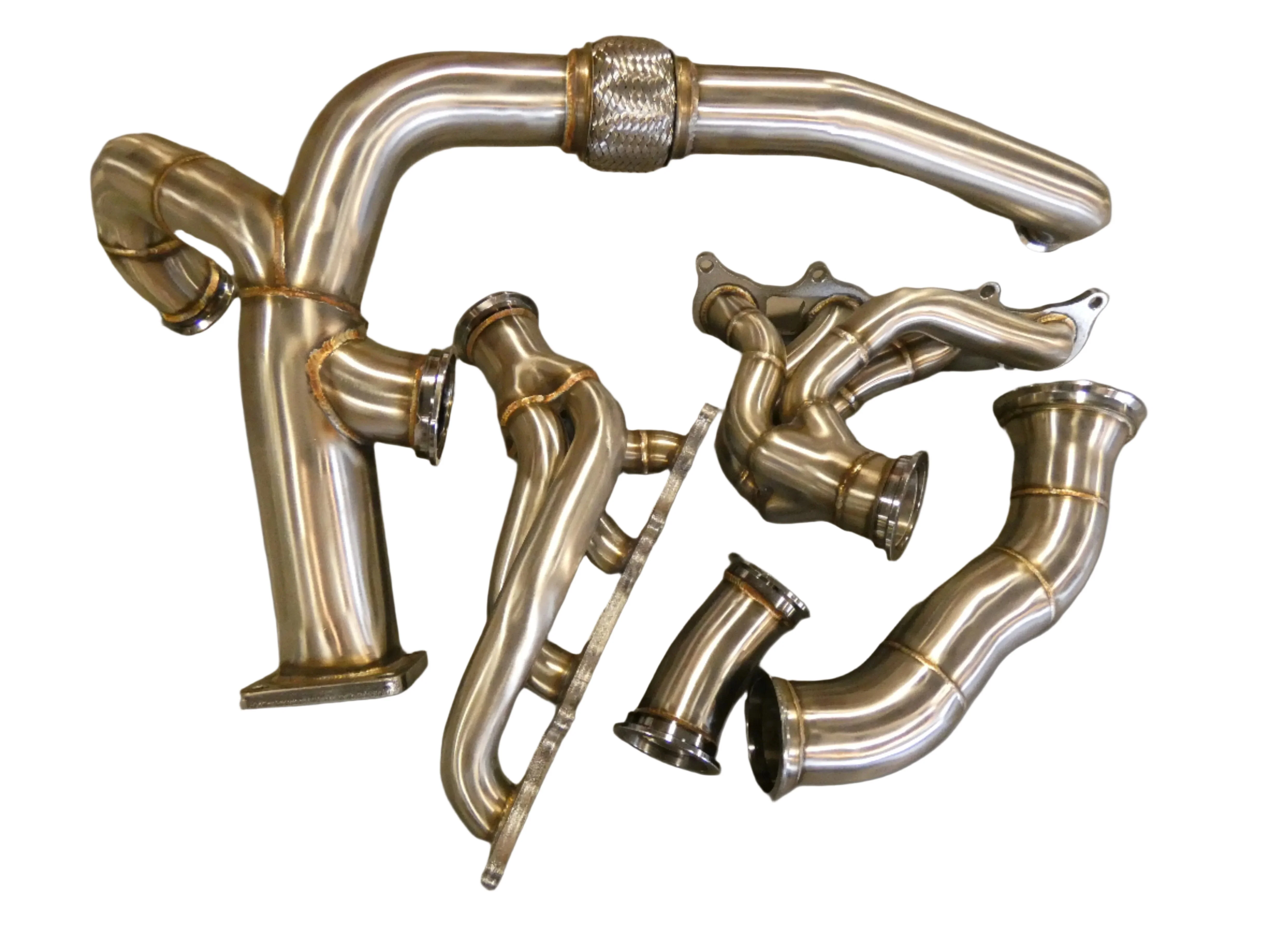 (1987-2004) Mustang Coyote Swap T4 Turbo System - HOTSIDE ONLY