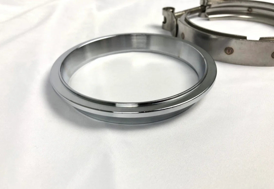 Pro-Mod Turbo Exhaust Housing Outlet Flange / Clamp Kit - Image 2