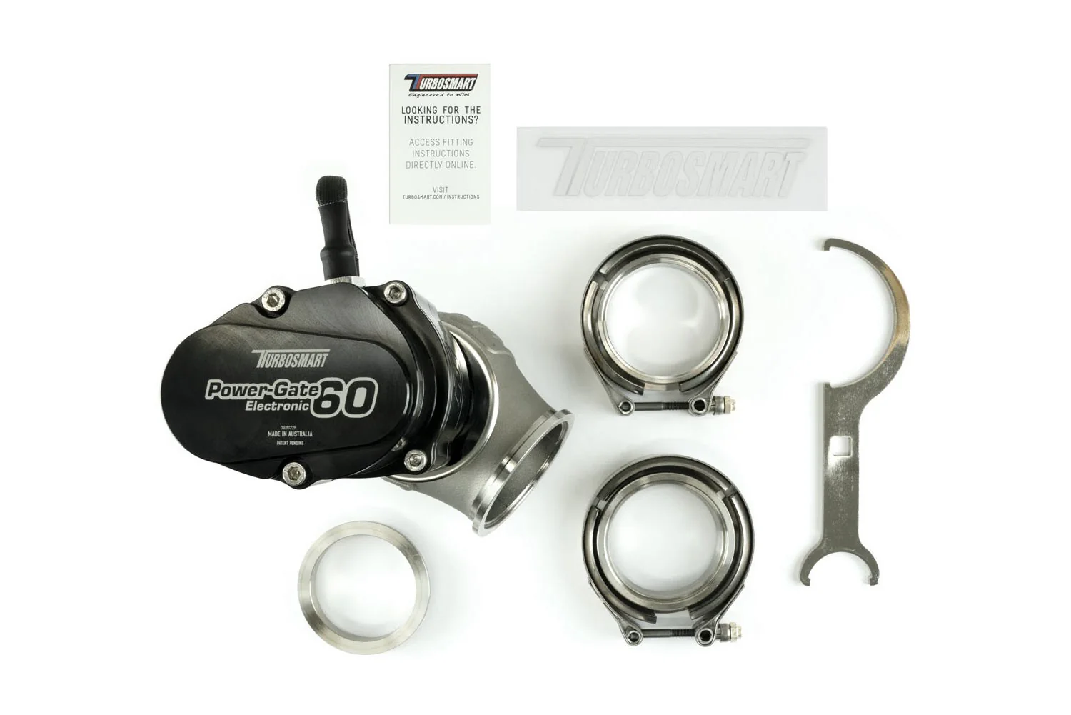 Turbosmart GenV Electronic PowerGate60 External Wastegate - Image 5